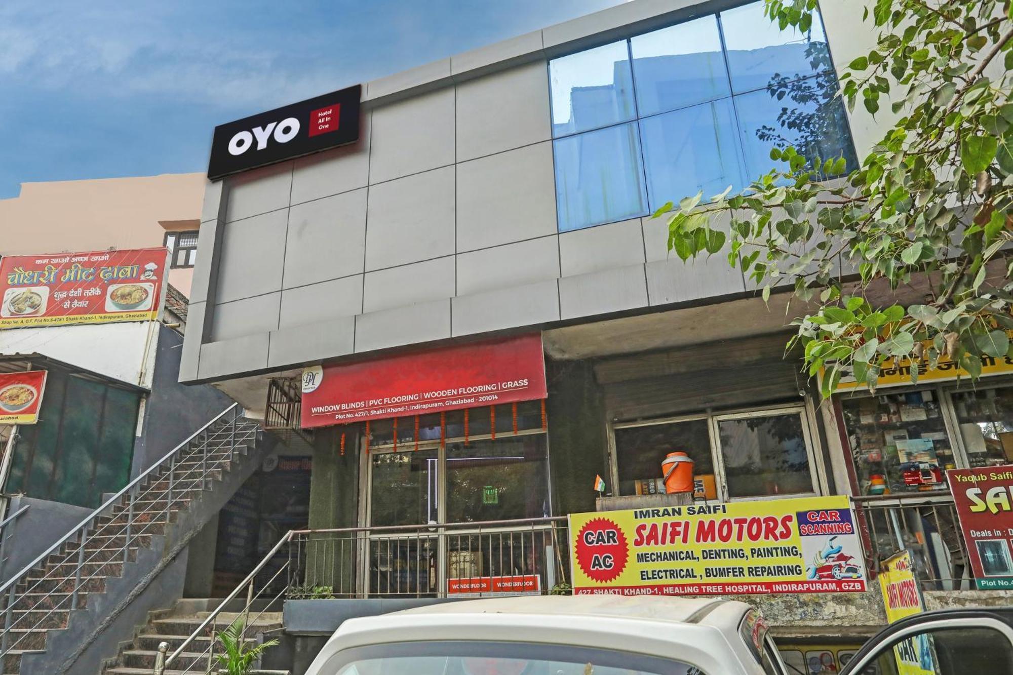 Hotel O All In One Hotel Ghaziabad Bagian luar foto