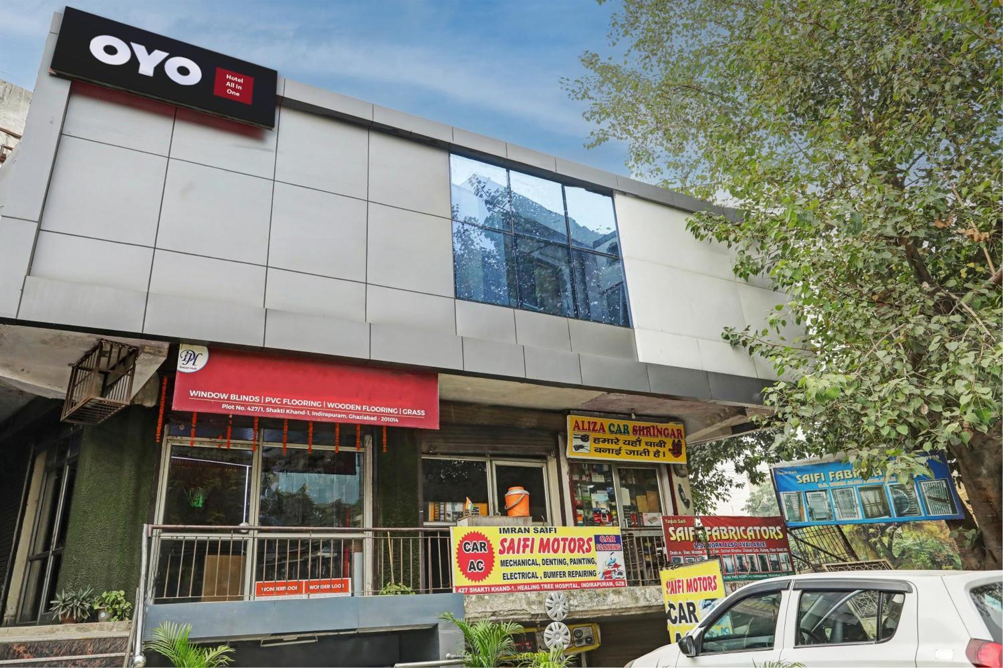 Hotel O All In One Hotel Ghaziabad Bagian luar foto