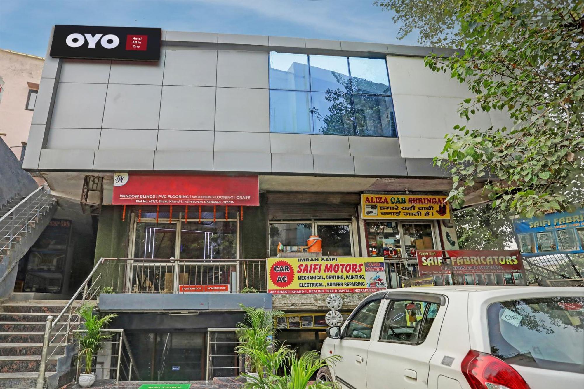 Hotel O All In One Hotel Ghaziabad Bagian luar foto
